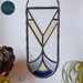 MEDIUM TRIANGLE BEVEL SUNCATCHER OR WALL PANEL #2