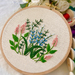 Hand Embroidery full kit “Meadow Garden” 