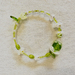 Bracelet: Bridal Blossom ('Bridal white and green' range)