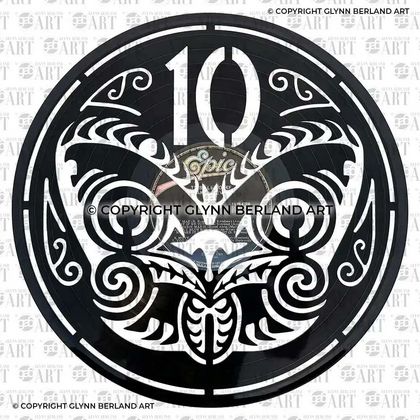 10 Cent NZ Coin v1 Vinyl Record Art