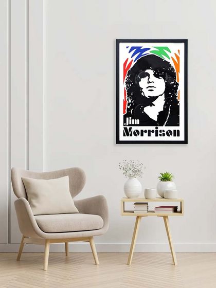 Jim Morrison v2 Montage Vinyl Record Artwork