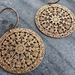 Paris FIligree Earrings-Gold 