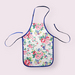 Vintage Floral Print Toddler's Apron