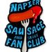 Napier Sausage and Sauce Fan Club - Enamel Pin