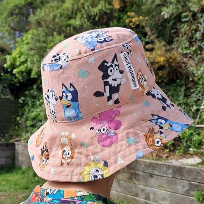 Large toddler bucket hat, Bluey