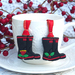 Red Band Gumboot Christmas Decorations