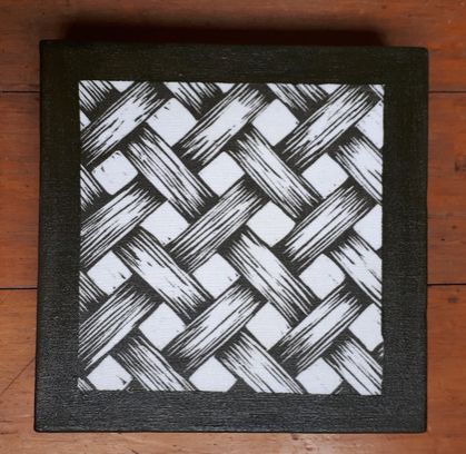 Weave canvas block