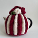 Retro Style Tea Cosy - Hand Knitted - Hand Crocheted