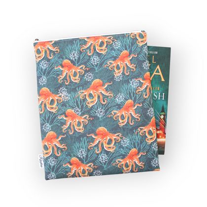 Large Book Bag/Sleeve - Octopus