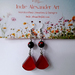 Viva la Vida  - Everyday collection earrings in red