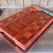 Silver Beech End grain chopping board