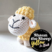 Hand Crocheted Shaun the Sheep - 1 in stock.