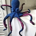 Hand Crocheted Oscar the Octopus 