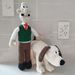 Hand Crocheted Wallace & Gromit