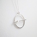 Sterling Silver Orbit Necklace