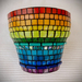 SALE!! 33% OFF - Rainbow Mosaic Planters – 1 left