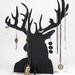 Acrylic Stags head jewellery stand