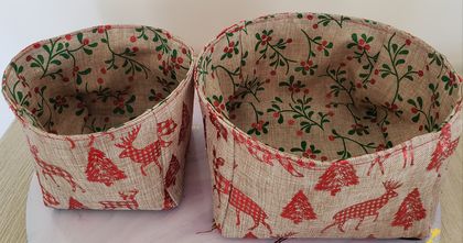 Set of Fabric Baskets