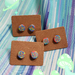 Squamous Rainbow Earring Studs