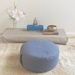 Meditation cushion - grey