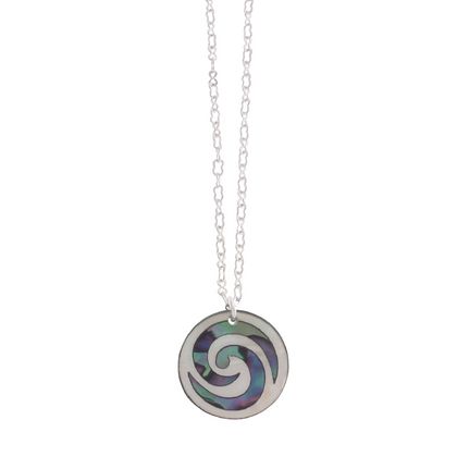 Paua Koru Necklace