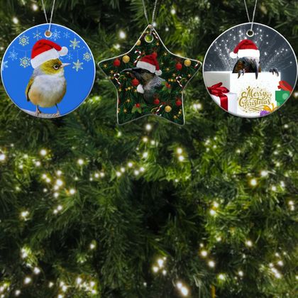 Cute bird Christmas Tree Decorations