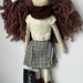 One of a kind handcrafted doll