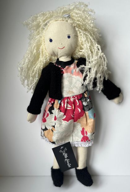 One of a kind handcrafted doll