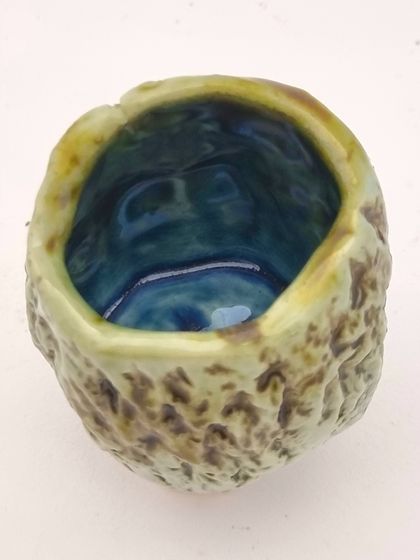 Pottery Mini Vase/Toothpicks Holder