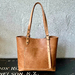 Mackenzie Leather Tote | Natural