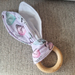 Bunny Teether (Beech and Cotton)