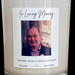 Customised Memorial Candle