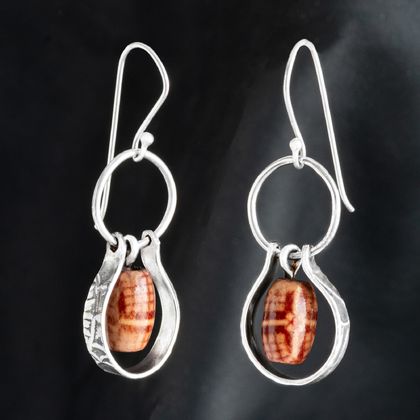 Sterling Silver Earrings, Hand Crafted in New Zealand