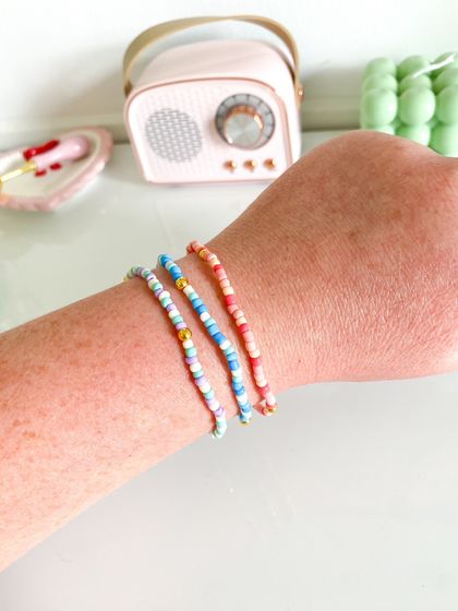 Stacking Seed-Bead Bracelets