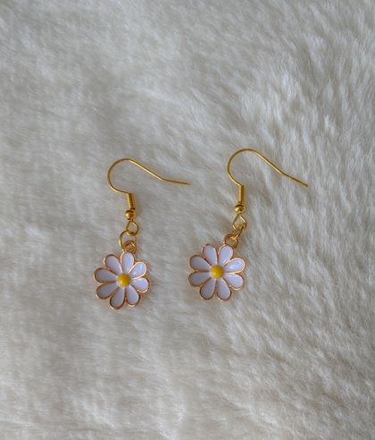 Daisy Flower Earrings