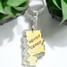 Key ring: Te Tiriti o Waitangi - Never Ceded