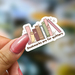 Bookmarks are for Quitters Book Lover - Die-cut vinyl sticker - 4-5cm - Gift, Kindle Sticker, Love to read, fun