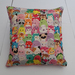 Handmade cushion cover: Colourful Animal Print