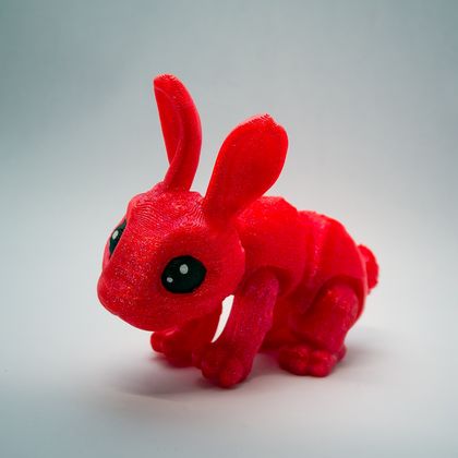 3D Printed Fidget Toy - Bunny Rabbit