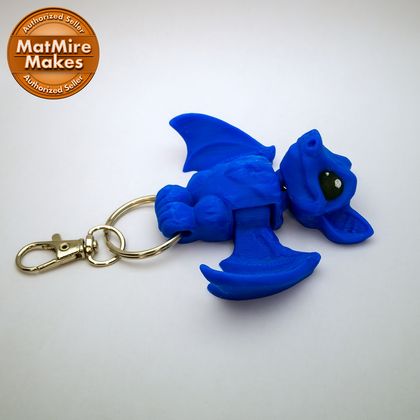 3D Printed Keyring - Fruit Bat