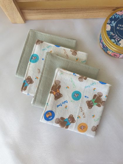 Reusable baby wipes