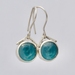 Turquoise Sliver Earrings
