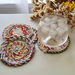 Scrappy Fabric Coasters