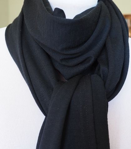 Extra large Merino wool scarf/shawl