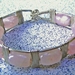 Rose Quartz and Sterling Silver Bangle