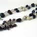 Garnet and Silver Necklace