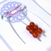 Carnelian V Style Earrings