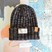 Aro Valley luxury beanie - tonal grey thick and soft NZ wool hat