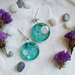 In Space & Time - drop earrings -