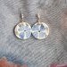 Hazy Blue Summer Earrings (E232)